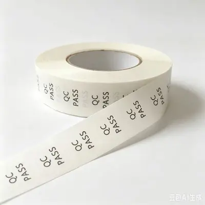 qc etiketi şeffaf kaliteli rulo halinde paketlenmiş yuvarlak etiket qcpass etiketi yuvarlak lazer kalite kontrol etiketi QC lazer etiketi - 8