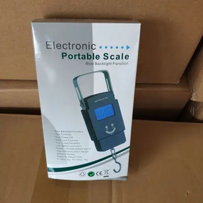 Toptan Ev Tipi Siyah El Tipi Terazi 50kg Mini El Tipi Tartı Taşınabilir Elektronik Terazi Küçük Balık Tutma Terazisi Kargo Kg Terazisi