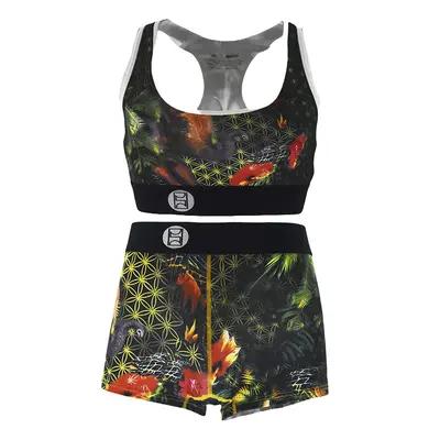 Damen-Sportset mit bedruckter Mädchenweste - 10