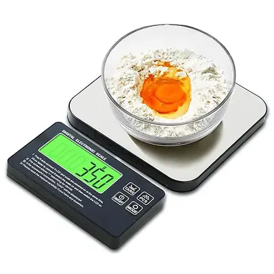 Digitale Küchenwaage 2024 mit geteiltem Design, 1g LCD-Display, geteilte digitale Küchenwaage zum Kochen