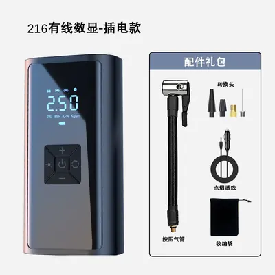 Dai Sheng air pump car air pump car air pump mini portable car tire inflator - 11