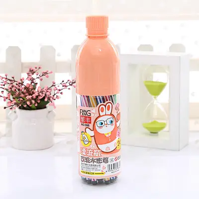Wholesale cartoon watercolor pencils for kids and students graffiti pencil set creative cute coloring pencils children stationery gifts