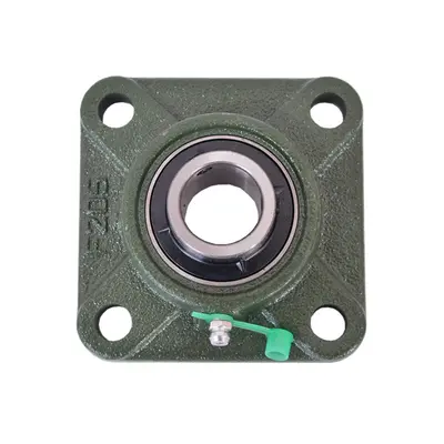 Square Pillow Block Bearing UCF201 F203 F204 F205 for Agricultural Machinery