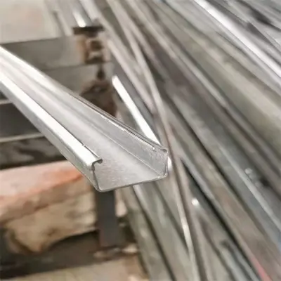 Galvalume Film Clip Channel for Greenhouses, Corrosion-Resistant, Thick, Wind-Resistant