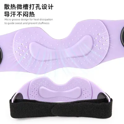 Patella Strap Knee Support with V-Shaped Brace, Breathable, for Running and Basketball - 2
