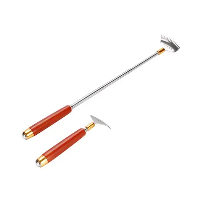 Stainless Steel Retractable 15-Claw Massager - 6