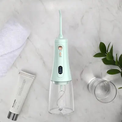 跨境新款电动冲牙器定制便携式洗牙机家用洁牙仪牙齿牙缝清洁口腔