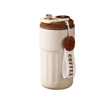 Smart Temperature Display Stainless Steel Coffee Thermos for Women - 6