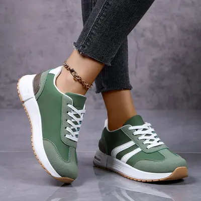 Women's Plus Size Chunky Dad Shoes, Thick Sole Casual Sneakers