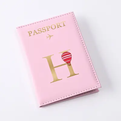 现货批发字母设计皮革护照套pu皮质护照夹passport护照包 - 11