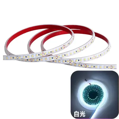 12/24V wasserdichte LED-Streifen Licht solide Silikon Niederspannung Außenbereich weiches Streifen Beleuchtung Hof wasserdichte LED-Streifen Licht - 7