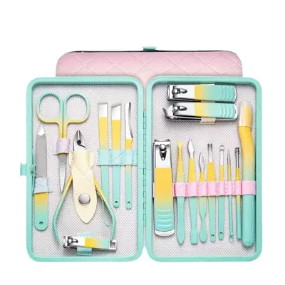 18-piece stainless steel nail scissor set - 6