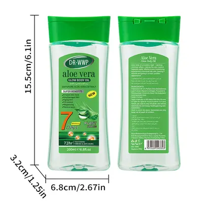 Kurkuma-Körperöl 200 ml, aufhellendes und feuchtigkeitsspendendes Massageöl - 8