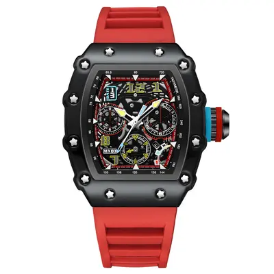 Mechanical men's watch with luminous calendar