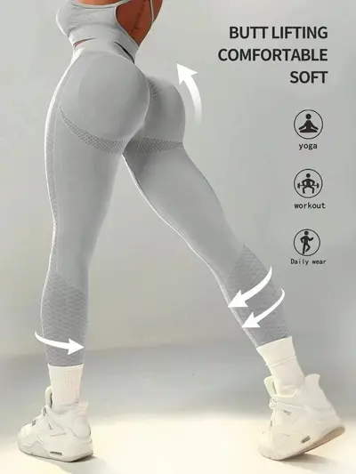 Women's Quick-Dry Breathable Running and Yoga Pants, Multi-Color - 9