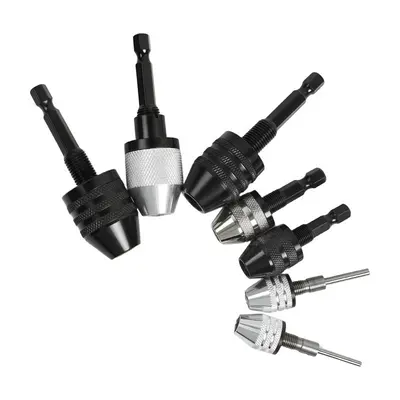 0.3-6.5mm Quick-Change Hex Shank Three-Jaw Self-Centering Drill Chuck