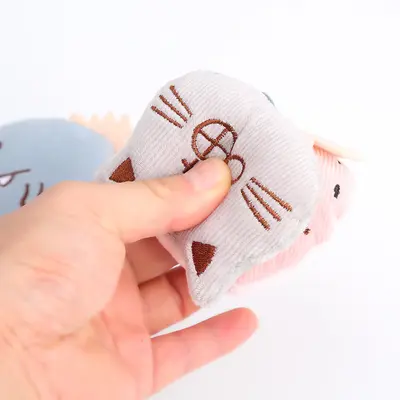 Cat Toy with Catnip, Cute Small Strawberry Plush - 3