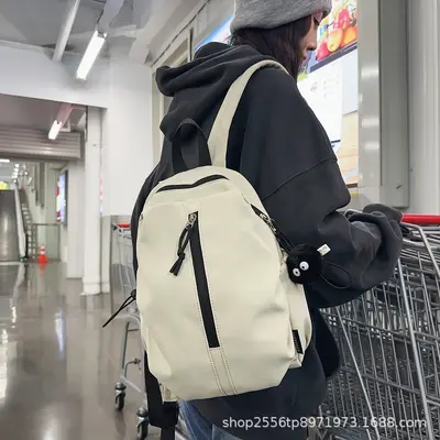 Neuer Frühlings-Rucksack für Mädchen, leicht und kompakt, Tagesrucksack für Shopping und Schule, für Jungen-Schüler, iPad-Tablet-Tasche, kleiner Rucksack - 10