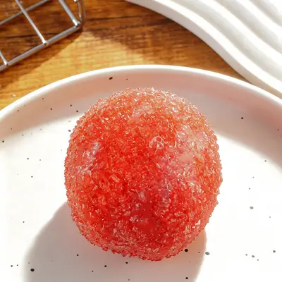 Fructose Slush Handmade Moldable Crunchy Stress Relief Toy Ball - 12