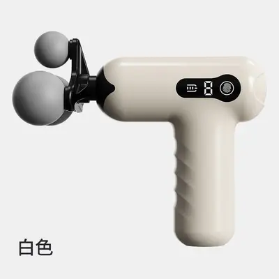 Mini Electric Muscle Massager with Multi-Head Fascia Gun - 6