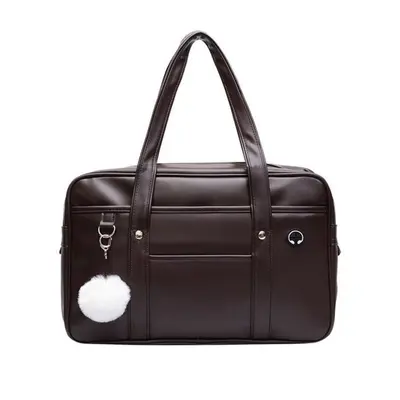 Japanese Style JK Uniform PU Shoulder Crossbody Bag for Women - 5