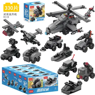 Küçük parçalı itfaiye aracı yapı blokları, Lego uyumlu, çocuklar için eğitici - 13