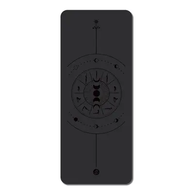PU Rubber Yoga Mat, Non-Slip, Alignment Lines - 5