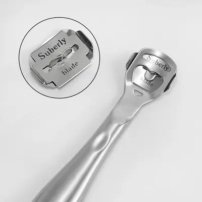 Stainless Steel Foot File for Removing Dead Skin and Calluses
