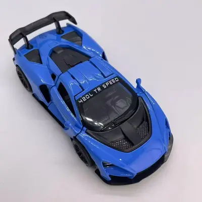 Игрушечная модель автомобиля из сплава Wankailun Sena, детская спортивная машинка, имитация, мальчикам, открывающиеся двери, инерционная игрушечная машинка