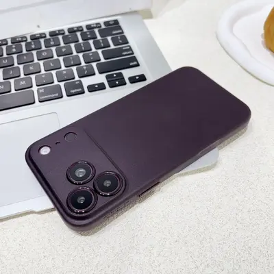 Ultra İnce Mat Yumuşak Kılıf, Apple 18/17 Pro Max/16/15/14/13 Pro Uyumlu - 12