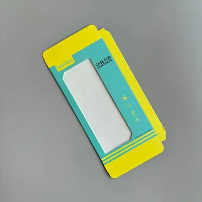 Handyhülle-Verpackungskarton, farbig bedruckt, universell einsetzbar - 10