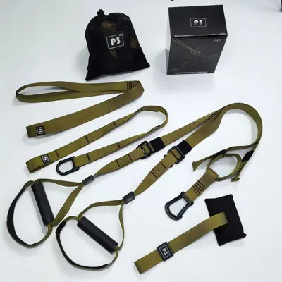 p3trx Suspension Training Strap for Home Yoga and Resistance Workouts - 13