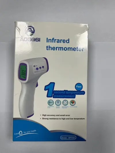 Non-Contact Infrared Handheld Forehead Thermometer, Digital Body Temperature Gun - 10