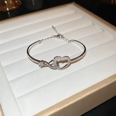 Zirkonia-Armband, leichtes Luxusdesign - 12