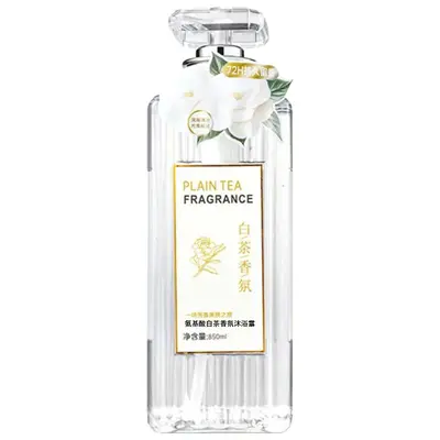 Beyaz Çay Aromalı Parfüm Tipi Duş Jeli ve Şampuan Seti, Büyük Hacim - 10