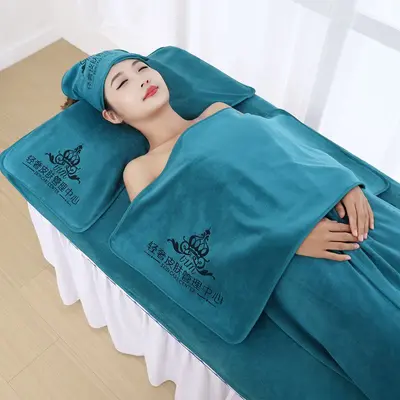 Beauty Salon Towel Set, Baotou Towel, Skin Care and Bath Towel, LOGO Printable