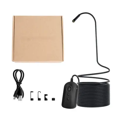 HD Wireless WiFi Endoscope 5.5mm Camera Industrial Pipeline Automobile Engine Inspection Waterproof Probe