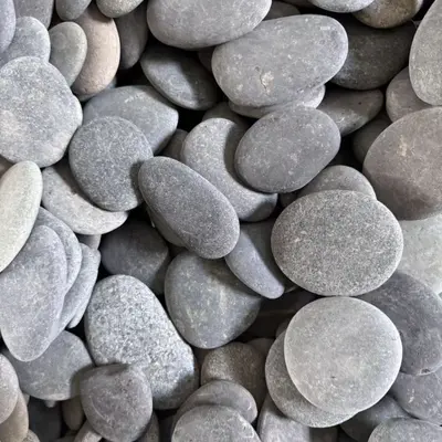 5-7 cm Boyanabilir Taş Seti, DIY Çocuk Çizim Taşı - 3
