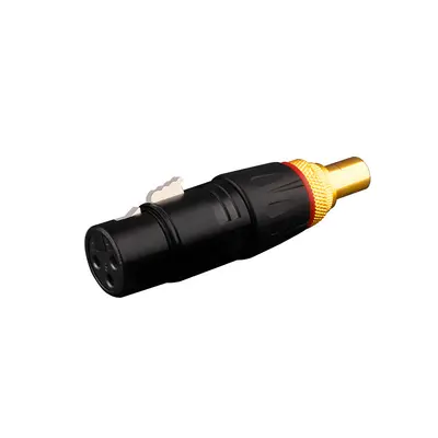 Hi-Fi Audioadapter XLR-Buchse auf RCA-Stecker/-Buchse - 5