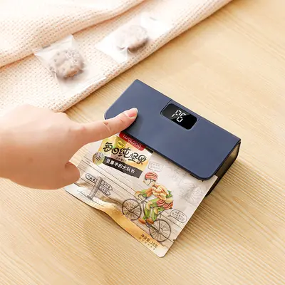 Rechargeable mini coffee sealer, portable hand press - 8