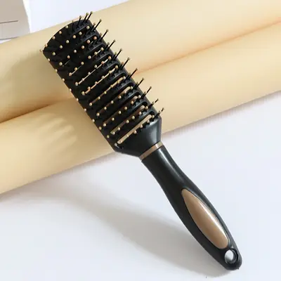 Erkekler ve kadınlar için toptan ev kıvırma tarağı, hava yastığı masaj tarağı, kaburga tarağı, içe doğru şekillendirici kuaförlük silindir rulo tarağı. - 10