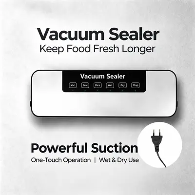 Vacuum sealer fully automatic food packaging dry and wet use - 9