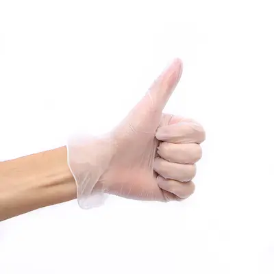 Einweg-PVC-Handschuhe für Haushaltsreinigung und Geschirrspülen