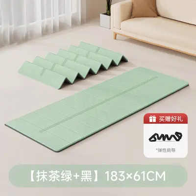 TPE yoga matı katlanabilir, kokusuz, kaymaz, profesyonel - 8
