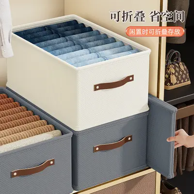 Oxford-Stoff Aufbewahrungsbox ohne Unterteilungen, Schubladentyp Wohnheim-Heimtyp Kleidungsaufbewahrungsbox, großkapazitäter Schreibtisch-Organizer.