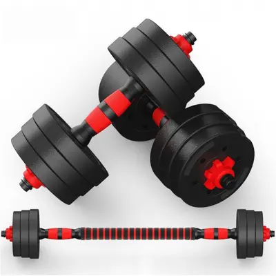 Dambıl erkek spor ev ekipmanları ayarlanabilir ağırlık kadın kettlebell halter yurt kombinasyonu seti 50 kg çift - 6