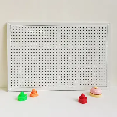 Baby Playpen Busy Board DIY Accessory, Montessori Early Education Hole Board Toy - 7