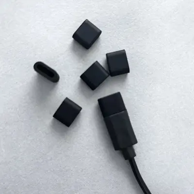USB-C toz fişi silikon koruma, Android U disk