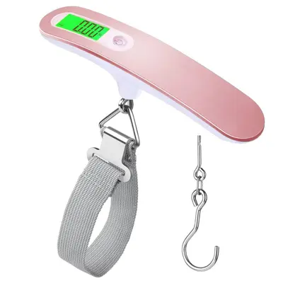 Tragbare digitale Waage aus Edelstahl für Gepäck, tragbare digitale Waage für Express, digitale Gepäckwaage 50kg auf Lager - 11