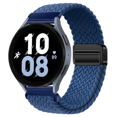 Samsung Watch7/6 ve Huawei GT6/5 Pro Uyumlu Manyetik Naylon Kordon - 9